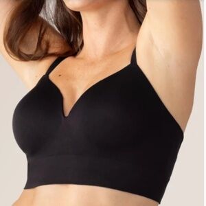 Shapermint Truekind® Supportive Comfort Wireless Shaping Bra Sz XL Black